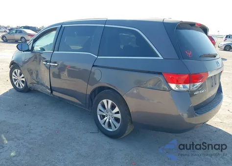 2016 Honda Odyssey Ex-L from USA, damaged, VIN 5FNRL5H60GB147449